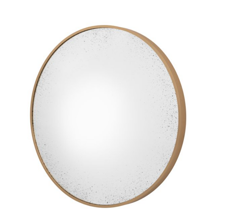 Yardley Convex Mirror with Sleek Bronze Frame ( Due In 04/11/2024 )