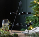 Black Christmas Tree Tealight Holder x10