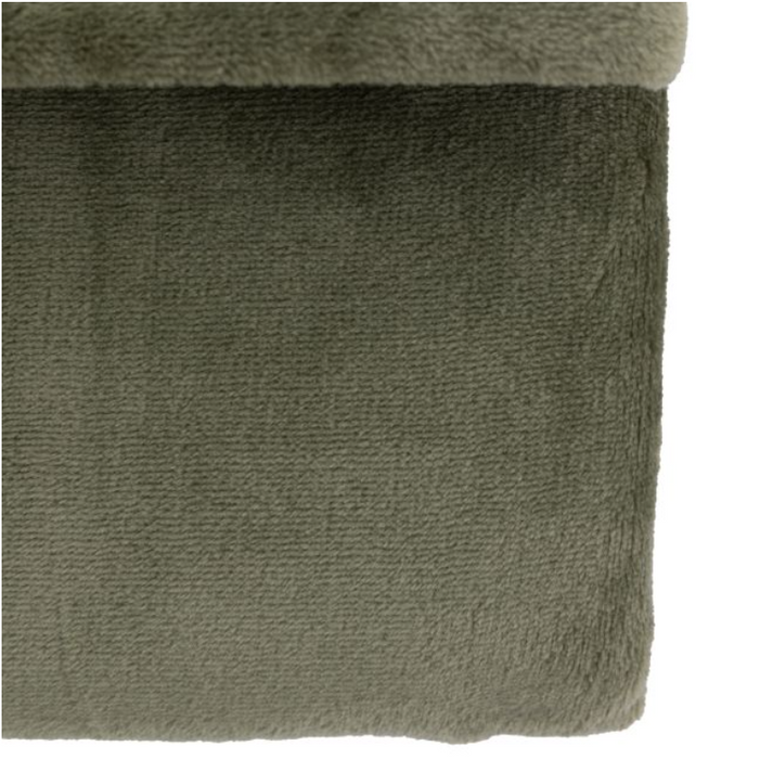 Simply Green Recycled Throw Olive