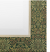 Elegant Forest Green Rectangular Mirror – Botanical Frame & Premium Glass - Decor interiors