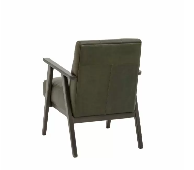 Blackhall Armchair Heritage Green Leather ( Due Back In 08/12/24 )