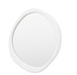 Como Pebble Industrial Organic Round Mirror 