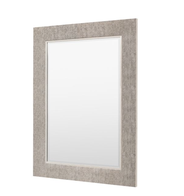 Delhi Elegant Rectangular Mirror with Intricate Square Patterned Frame