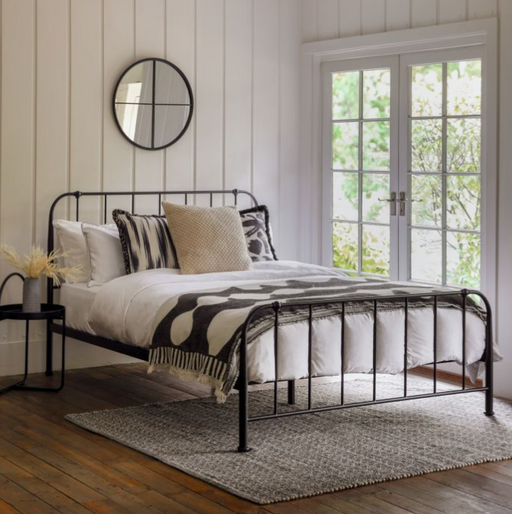 Loughton Black Ironwork King Size Bedstead