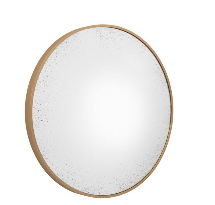 Yardley Convex Mirror with Sleek Bronze Frame ( Due In 04/11/2024 )