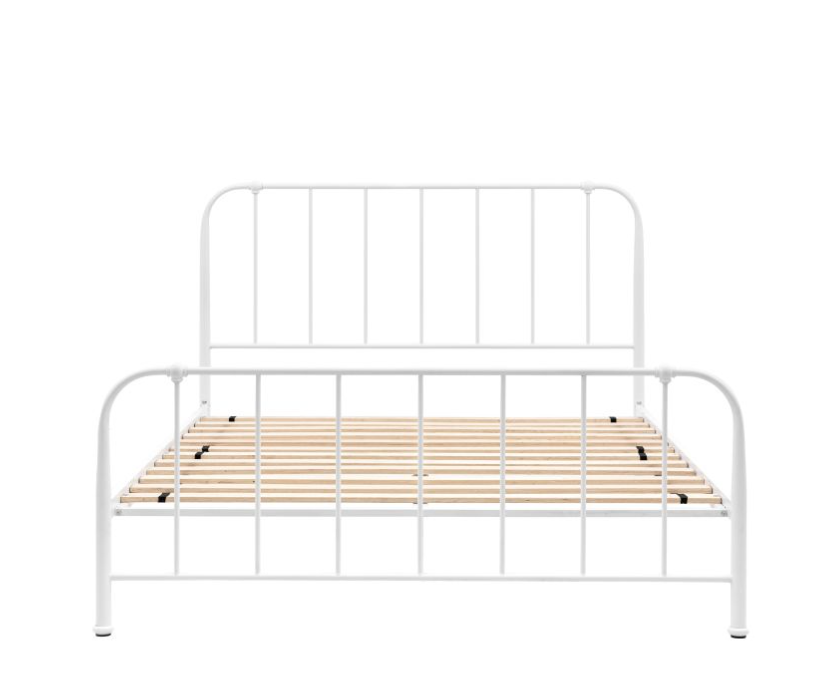 Traditional Ivory Ironwork Double Bedstead ( Due Back In 06/12/2024 )