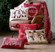 Noel  Red Velvet Christmas Cushion