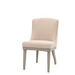 Kelvedon Pack of 2 Natural Boucle Upholstered Dining Chairs