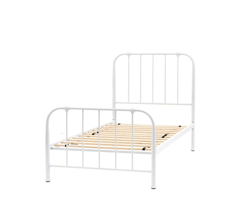 Traditional Ivory Ironwork Single Bedstead ( Due Back In 06/12/2024 )