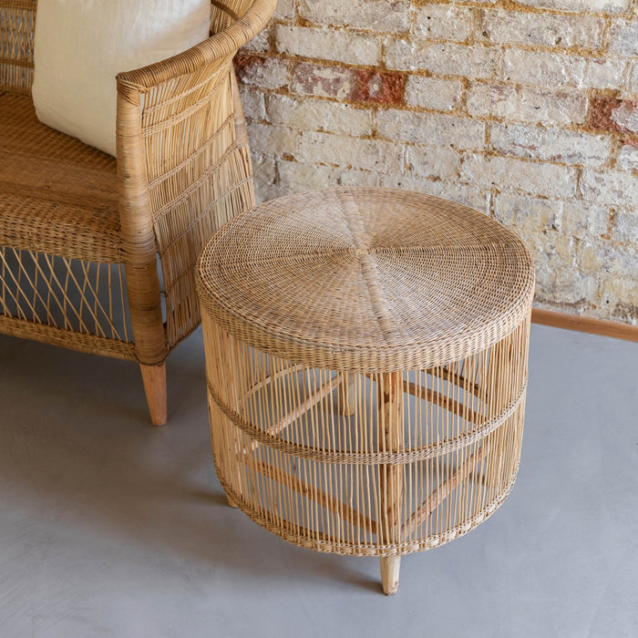 Livingston Cane Side Table