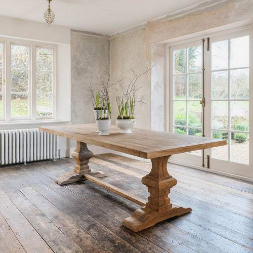 Shelby Dining Table, Natural, Recycled Teak 