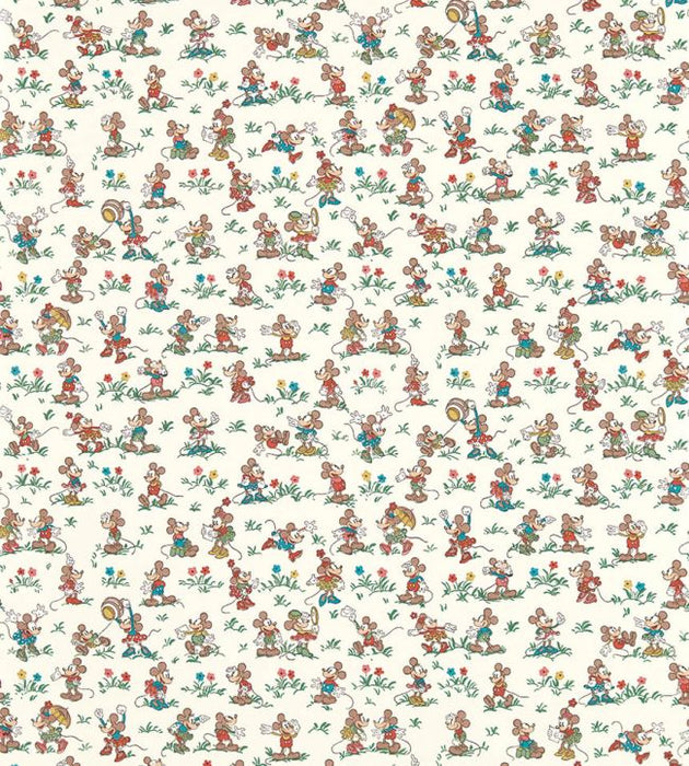 Mickey & Minnie Wallpaper by Sanderson