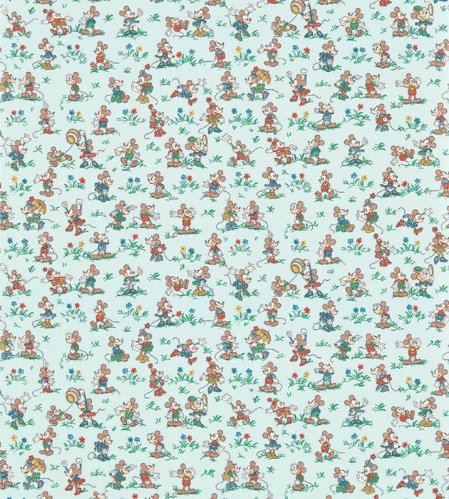 Mickey & Minnie Wallpaper by Sanderson