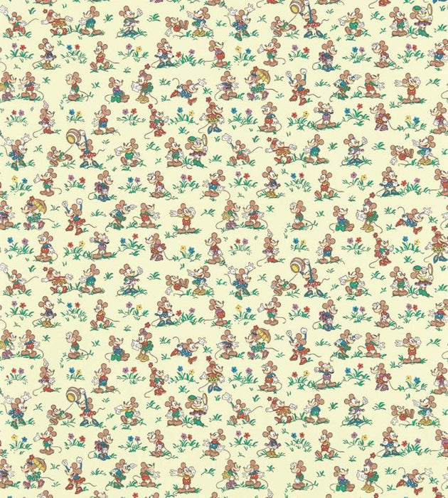 Mickey & Minnie Wallpaper by Sanderson