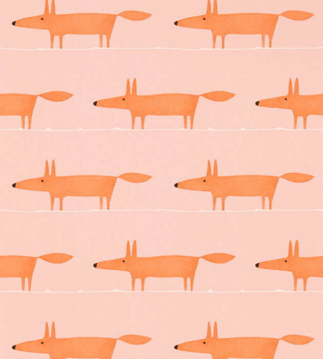 Midi Fox by Scion Wallpaper - 4 Colours Available