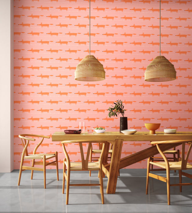 Midi Fox by Scion Wallpaper - 4 Colours Available