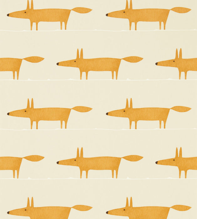 Midi Fox by Scion Wallpaper - 4 Colours Available