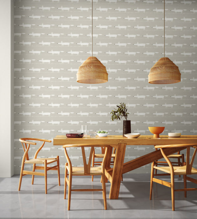 Midi Fox by Scion Wallpaper - 4 Colours Available