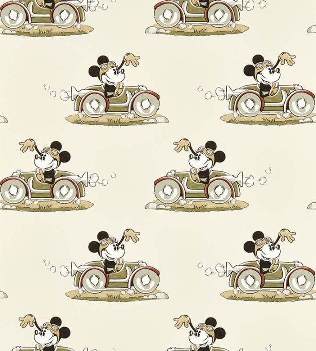 Minnie On the Move Wallpaper by Sanderson