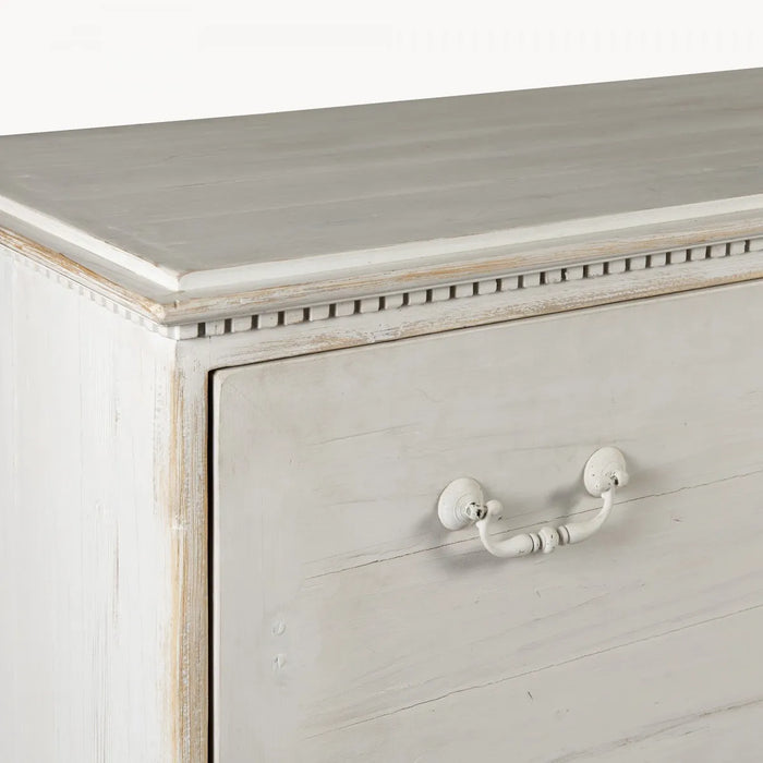 Berkeley Desk, Distressed White, Secretary