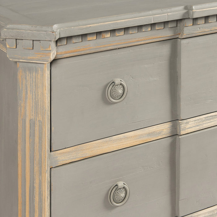 Berkeley 3-Drawer Chest, Distressed Grey, Recycled Pine