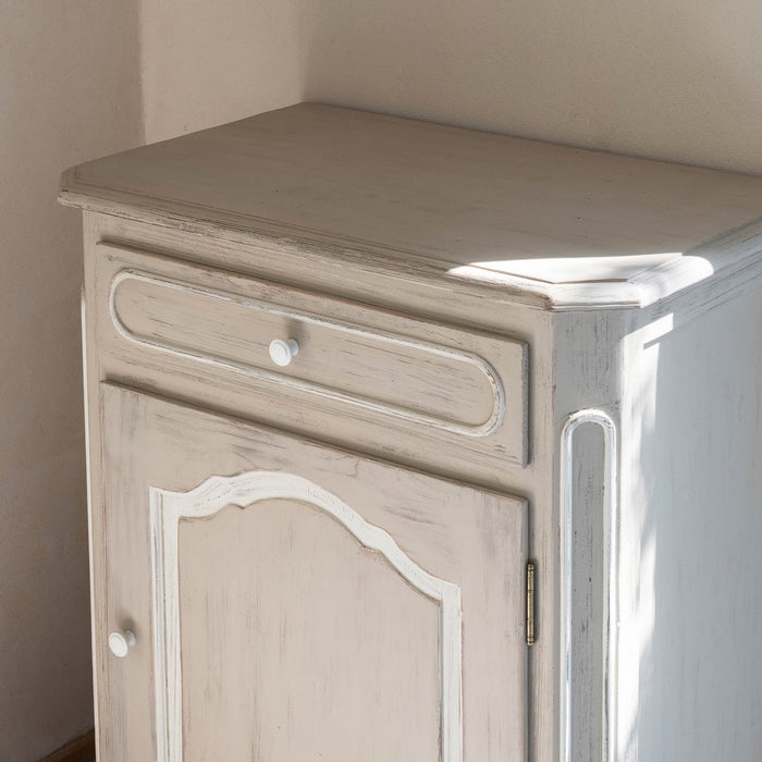 Loumarin Bedside Table (Left Open)