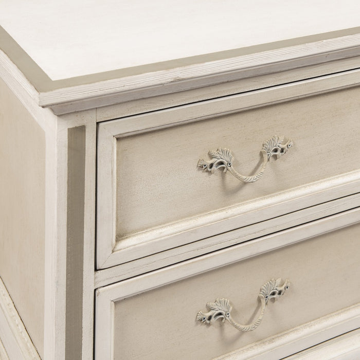 Berkeley Two Chest Drawer, Recycled White Pine