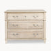 Berkeley 3-Drawer Chest, Natural Washed, Grey Top