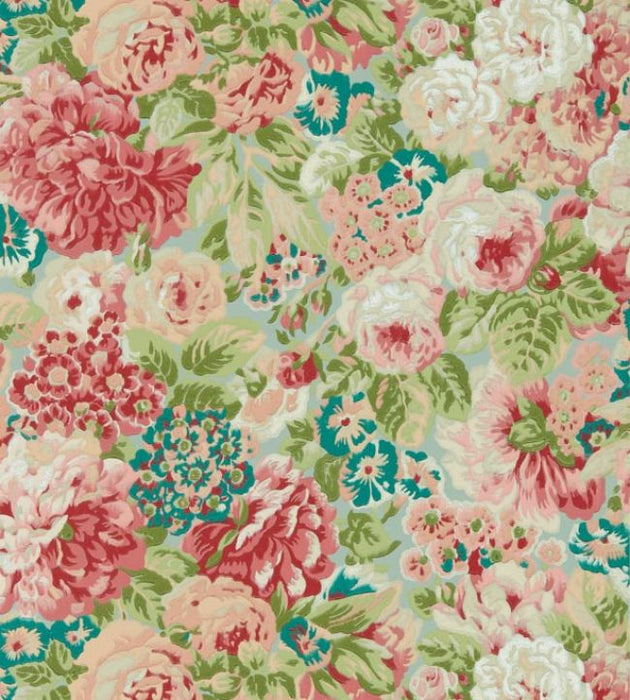 Rose And Peony Wallpaper by Sanderson