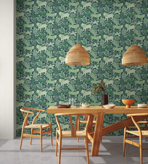 Rumble In The Jungle by Scion Wallpaper - 2 Colours Available