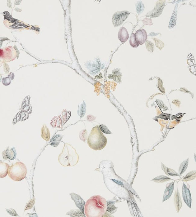 Fruit Aviary Wallpaper by Sanderson