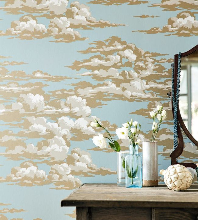 Silvi Clouds Wallpaper by Sanderson