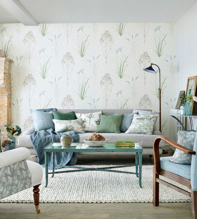 Farne Grasses Wallpaper by Sanderson