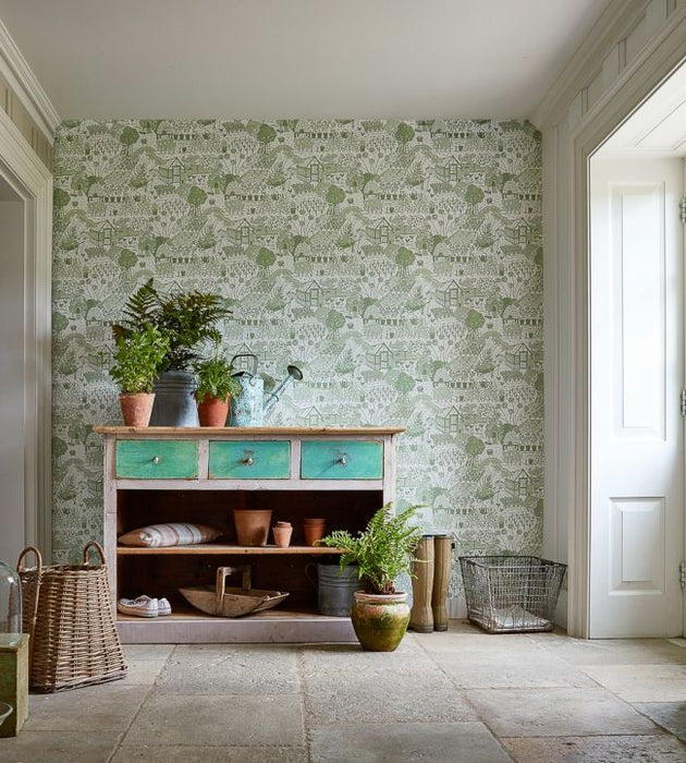 The Allotment Wallpaper by Sanderson