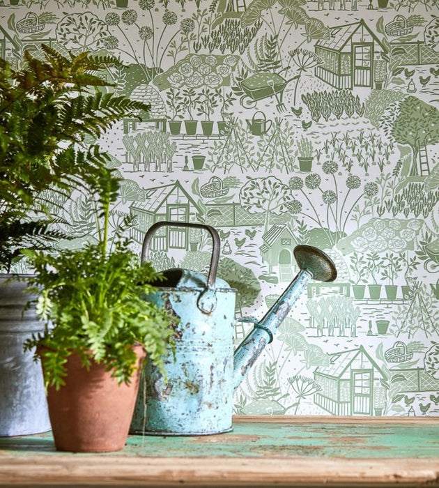 The Allotment Wallpaper by Sanderson