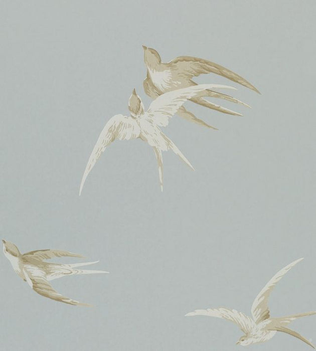 Swallows Wallpaper by Sanderson