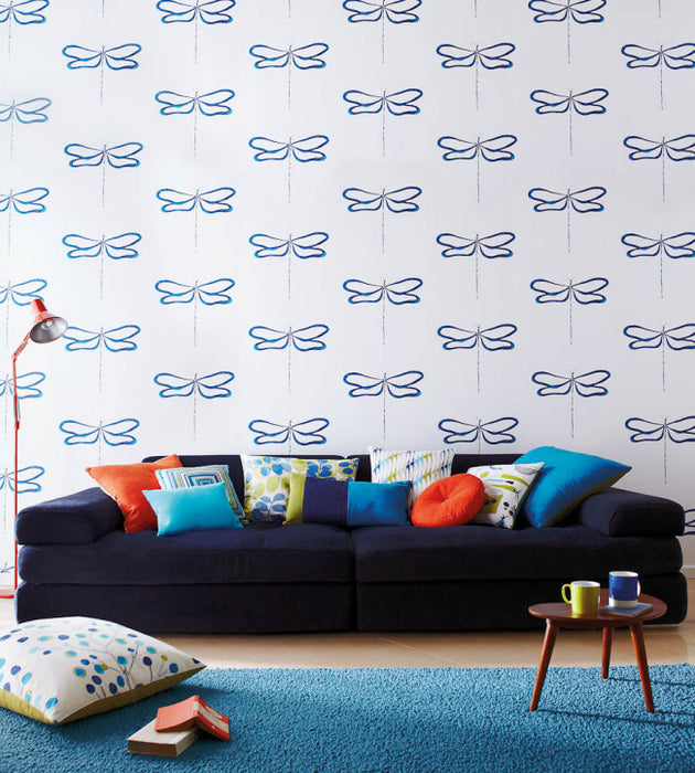 Dragonfly by Scion Wallpaper - 2 Colours Available