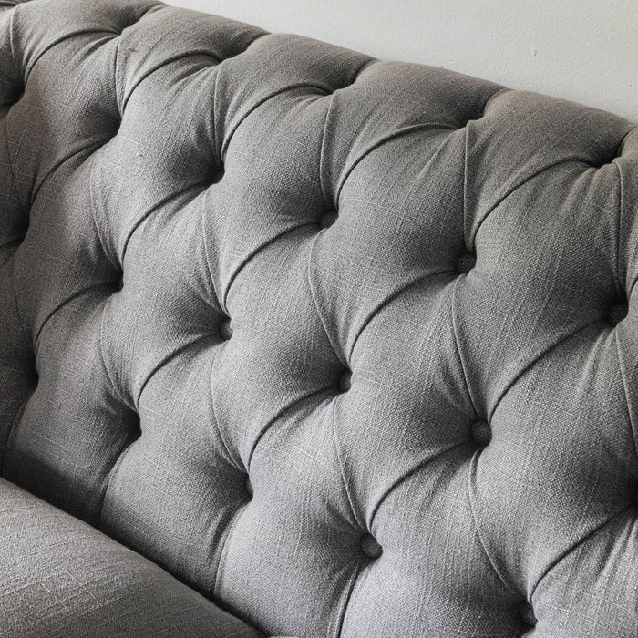 Liberty Grey 3 Seater Sofa