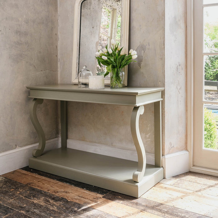 Liberty Console Table, Grey Birchwood, Rectangular