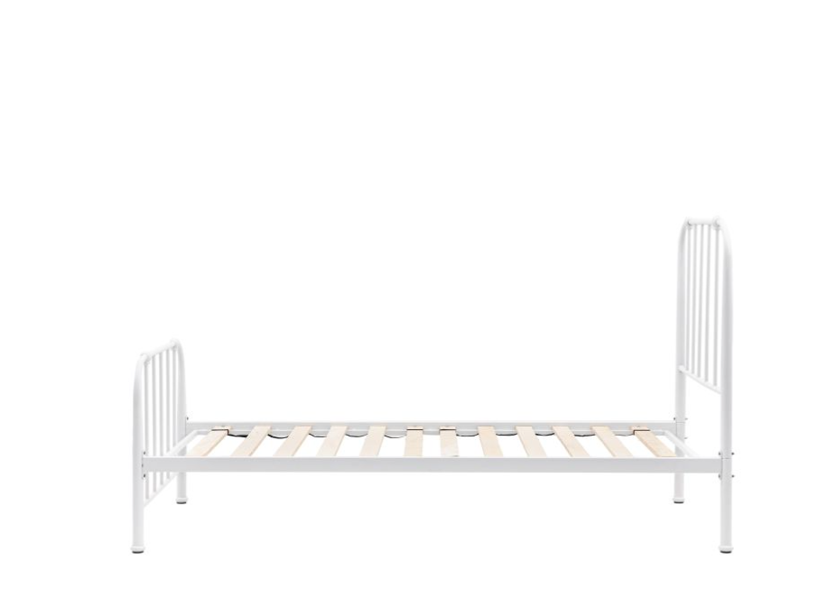 Traditional Ivory Ironwork Single Bedstead ( Due Back In 06/12/2024 )