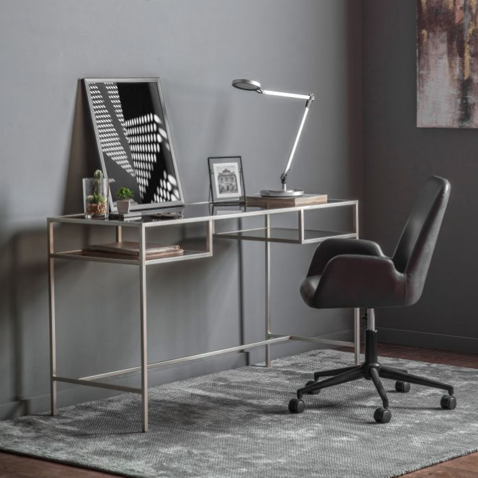 Rothbury Silver Frame Desk