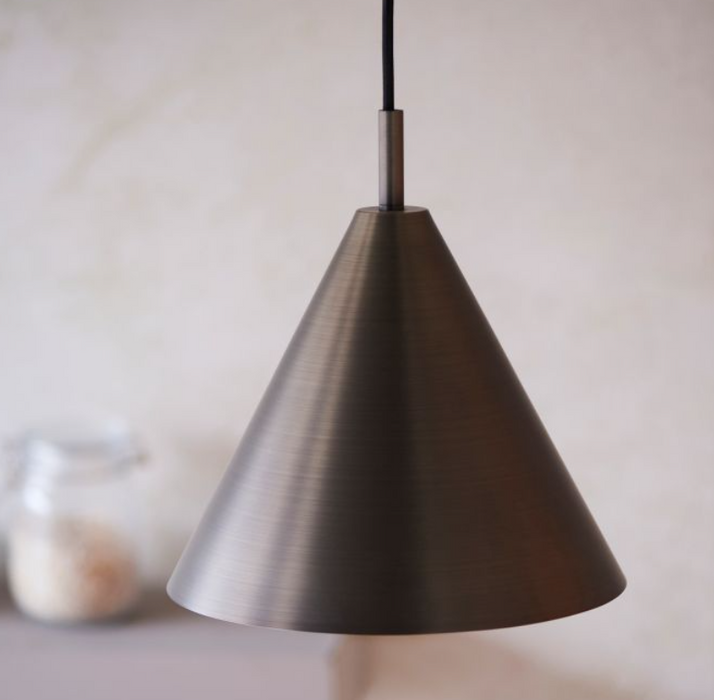 Cape Brushed Antique Bronze Pendant Light ( Due Back In 21/01/25 )