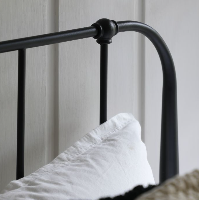 Marston Victorian Style Black Ironwork Double Bedstead ( Due Back In 06/12/2024 )