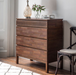 Boho Brown Inlaid Chest of Drawers 4 