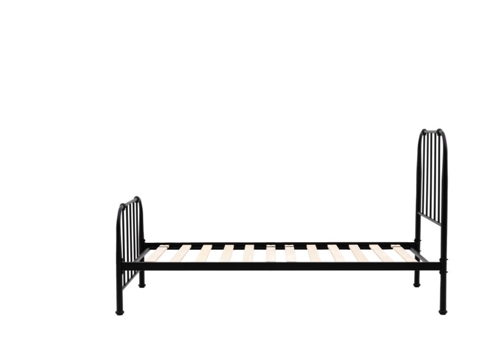 Traditional Black Ironwork Single Bedstead ( Due Back In 06/12/2024 )