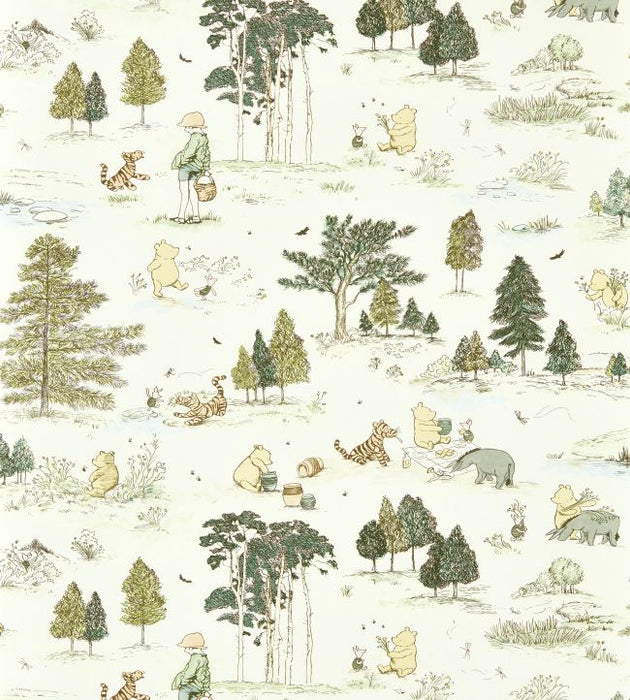 Winnie the Pooh Wallpaper by Sanderson