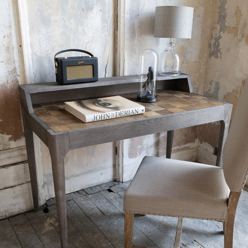 Hudson Desk, Weathered Dark Pine, Writing 