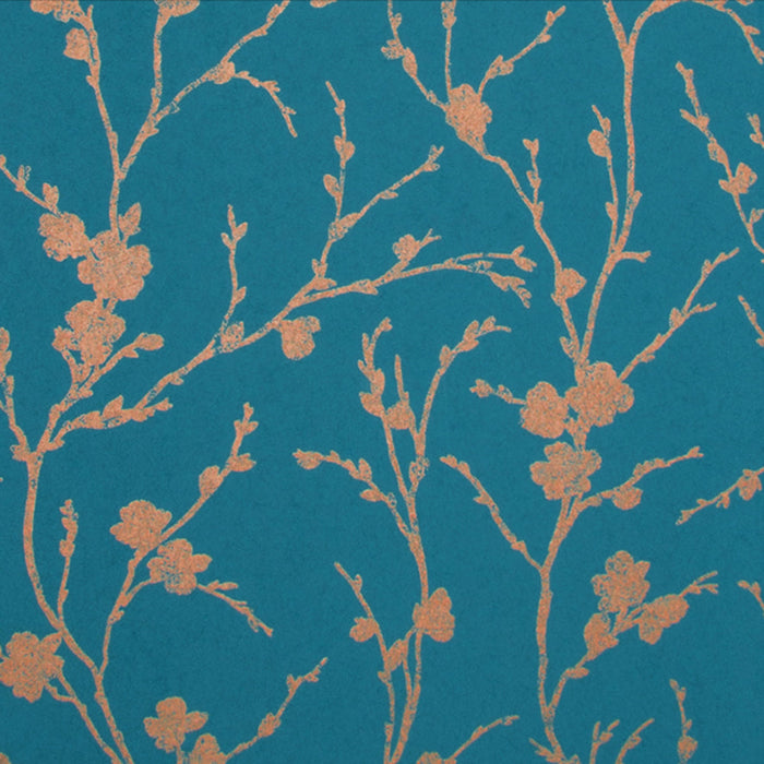 Graham & Brown Meiying Teal Wallpaper