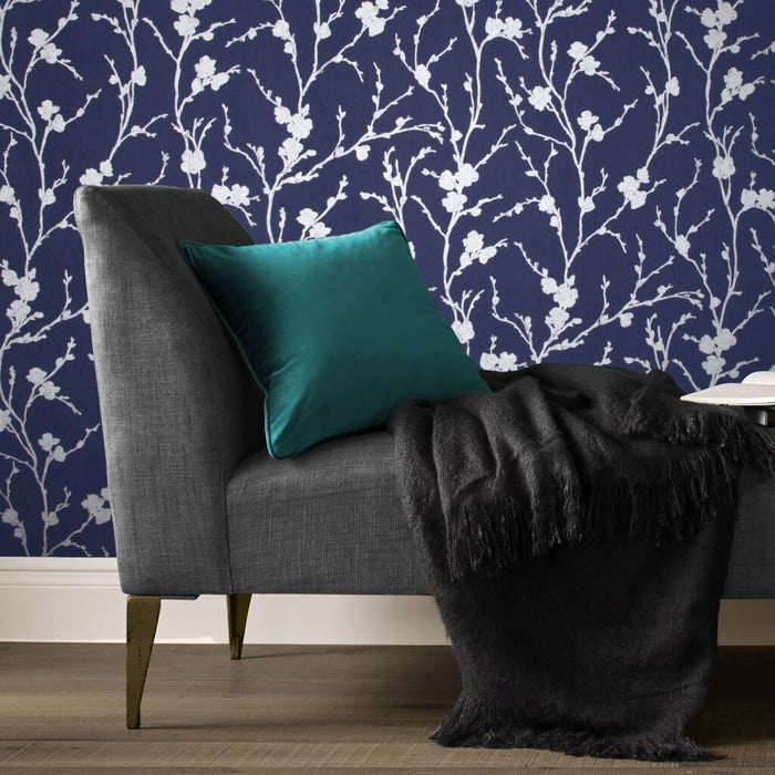 Graham & Brown Meiying Cobalt Wallpaper