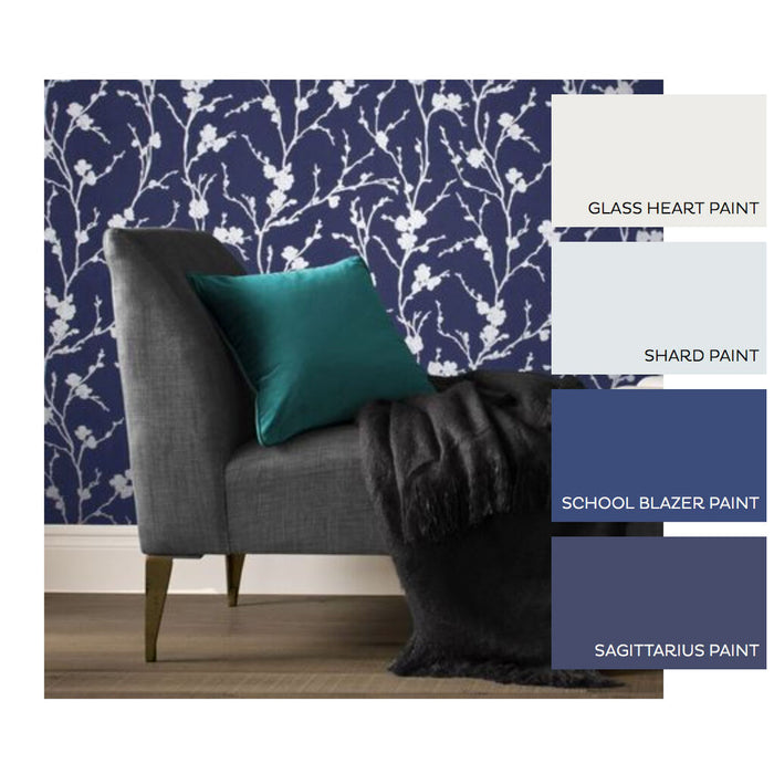 Graham & Brown Meiying Cobalt Wallpaper